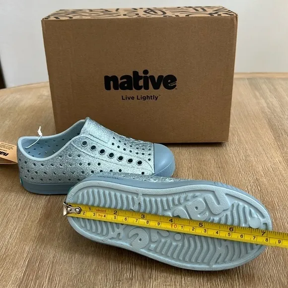 Native Jefferson Bling Air Bling Oxygen Blue Toddler Child 7 8 10 11