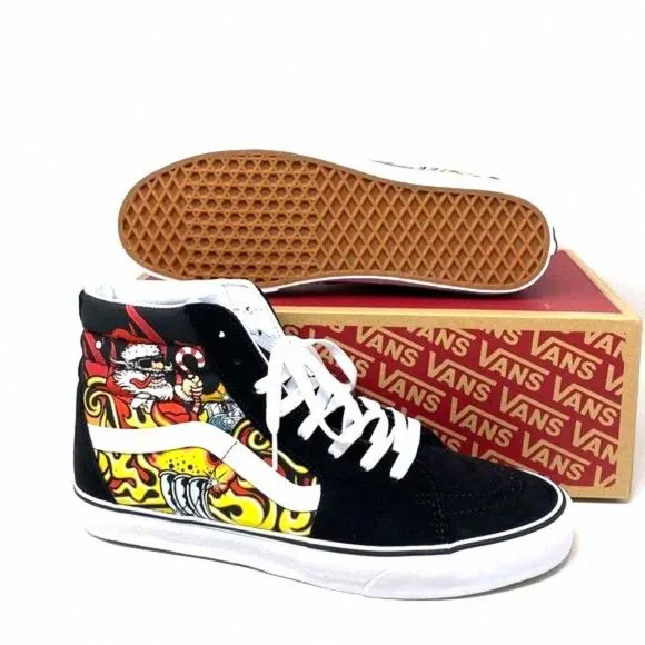 VANS Sk8-Hi Shoes High Top Black Suede Men’s VN0A4BVTBLK Sneakers Casual Size